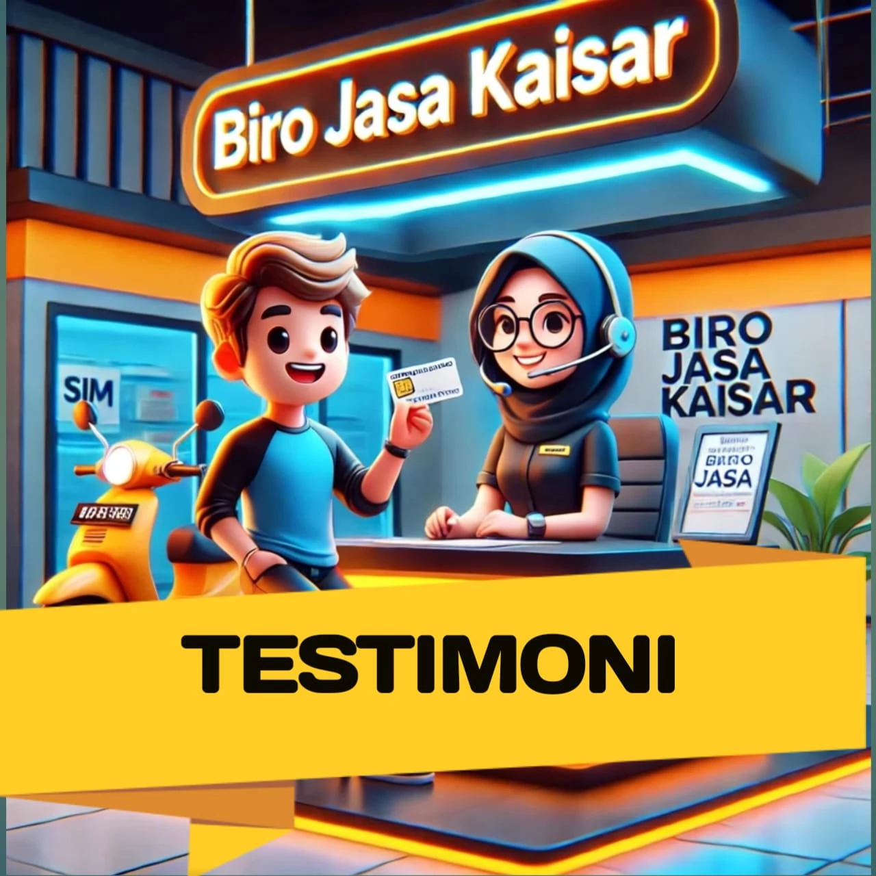 Testimoni SIM Internasional