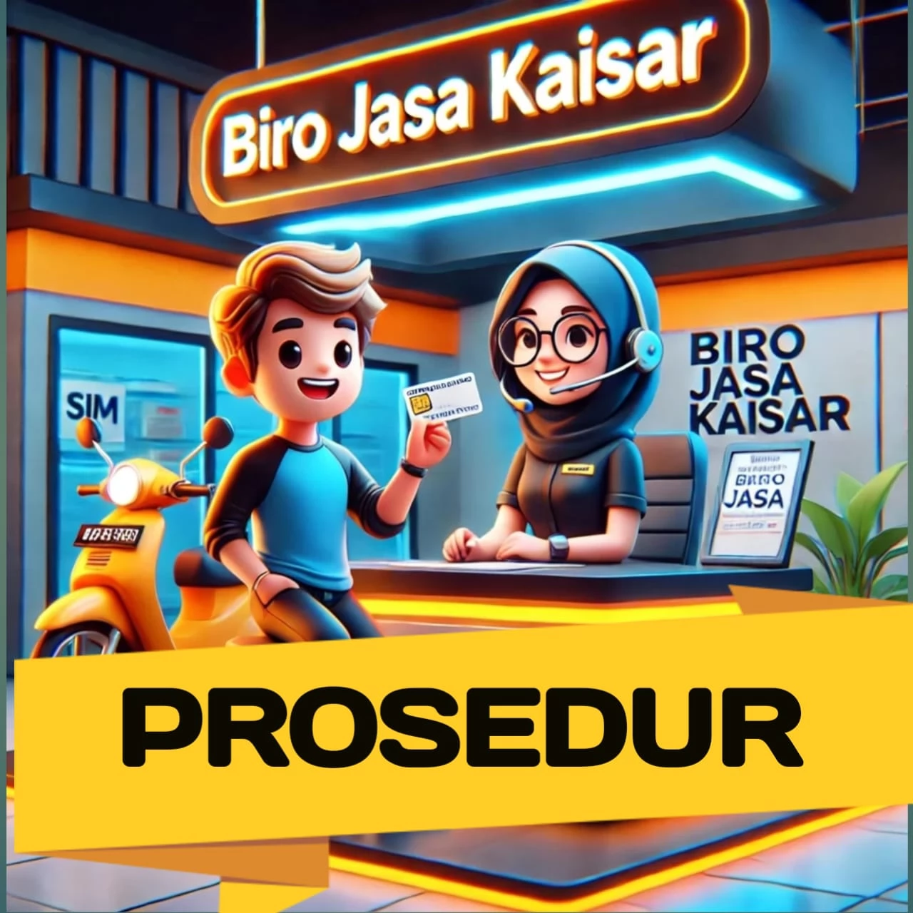 prosedur sim internasional